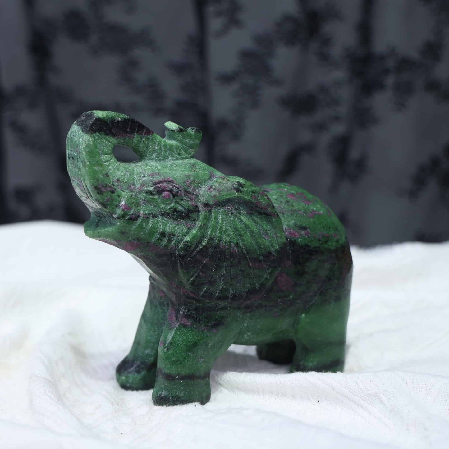 Ruby Zoisite Elephant #28