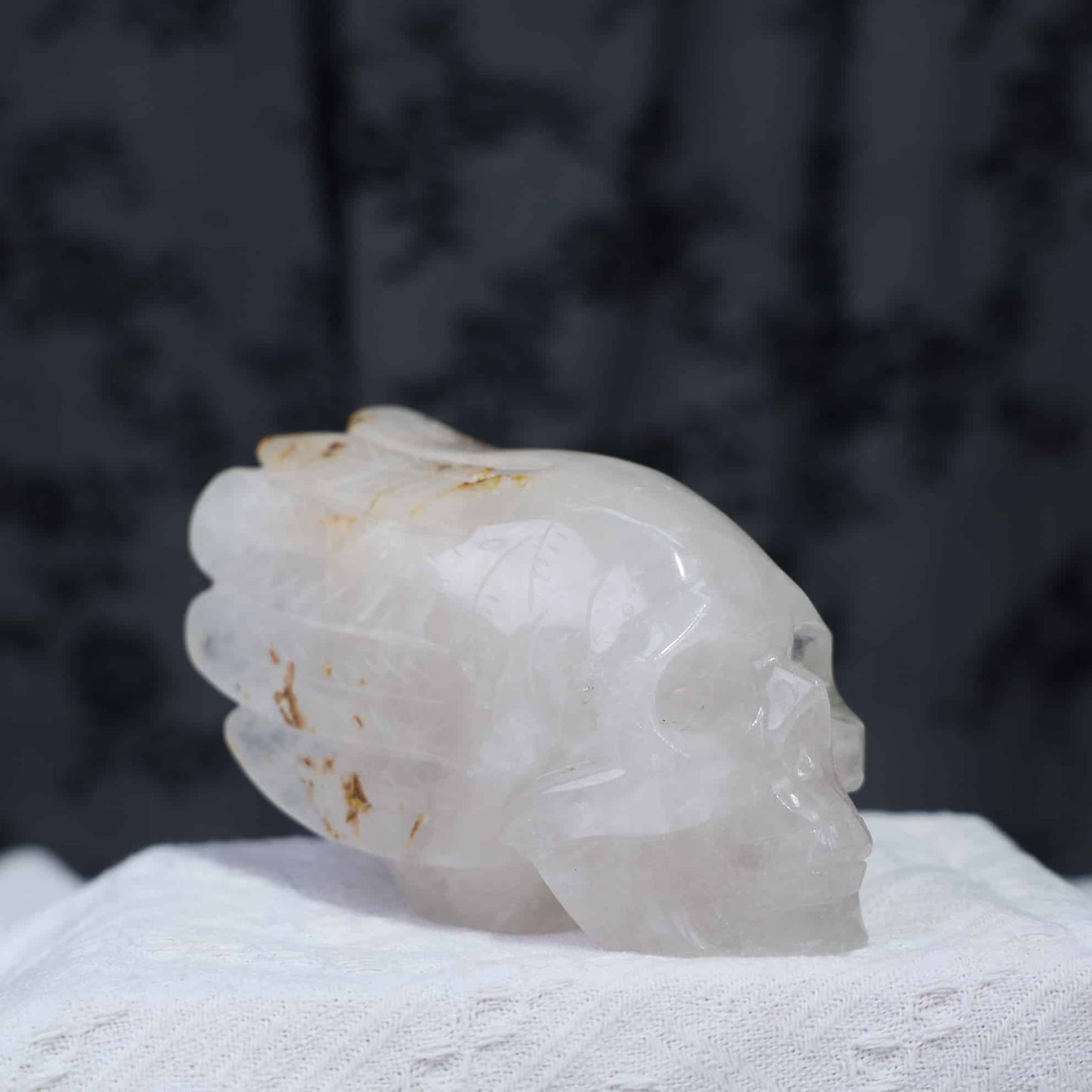 Clear Quartz Skull #25