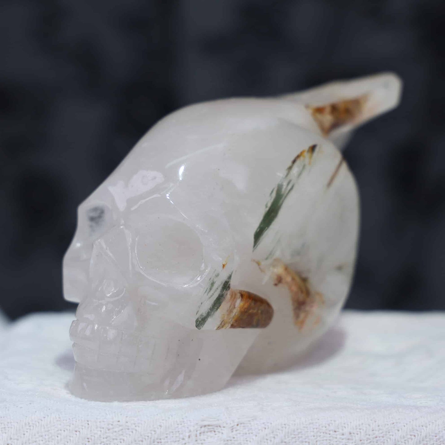 Clear Quartz Skull #25