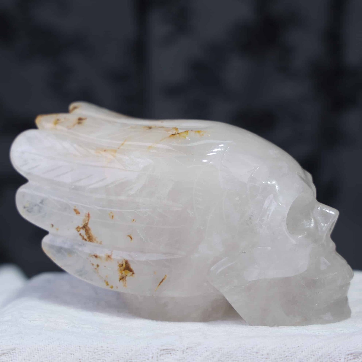 Clear Quartz Skull #25