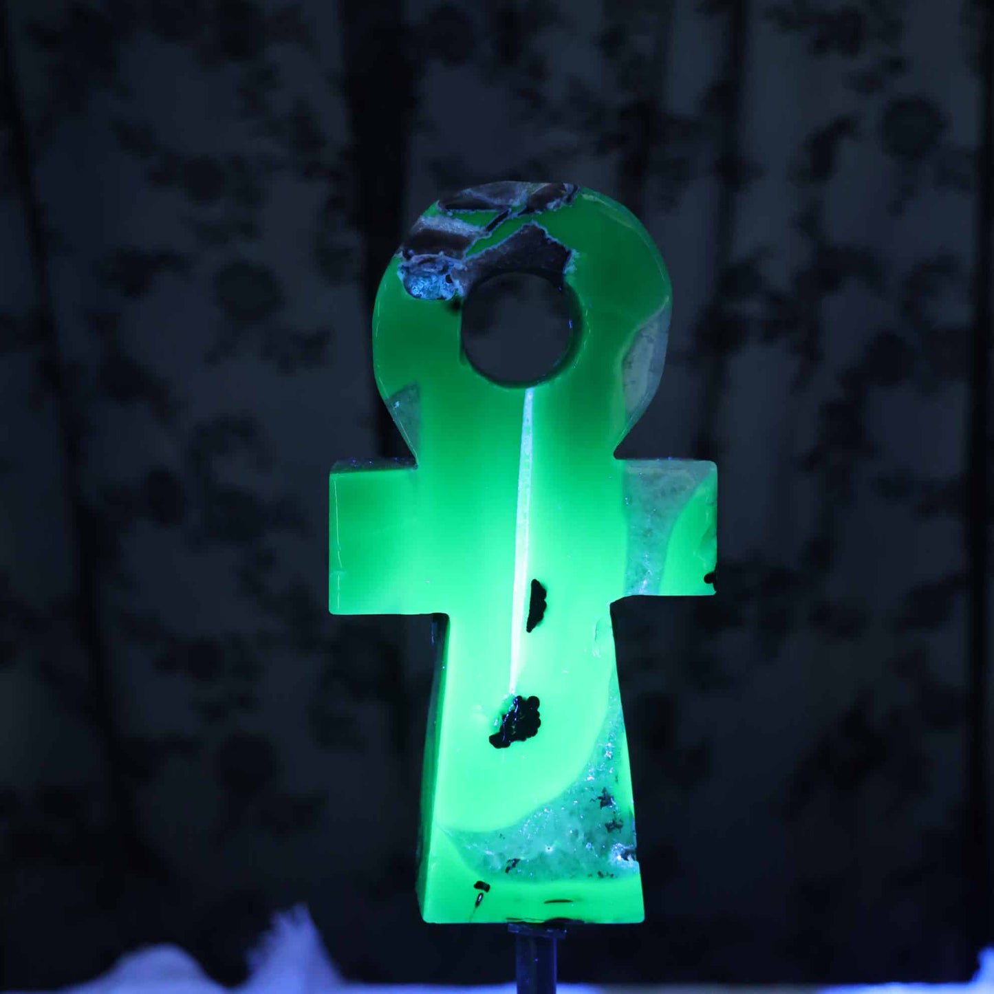 Volcano Agate Ankh #6