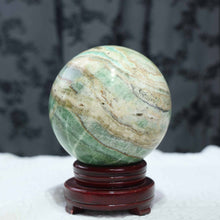 Green Caribbean Calcite Sphere