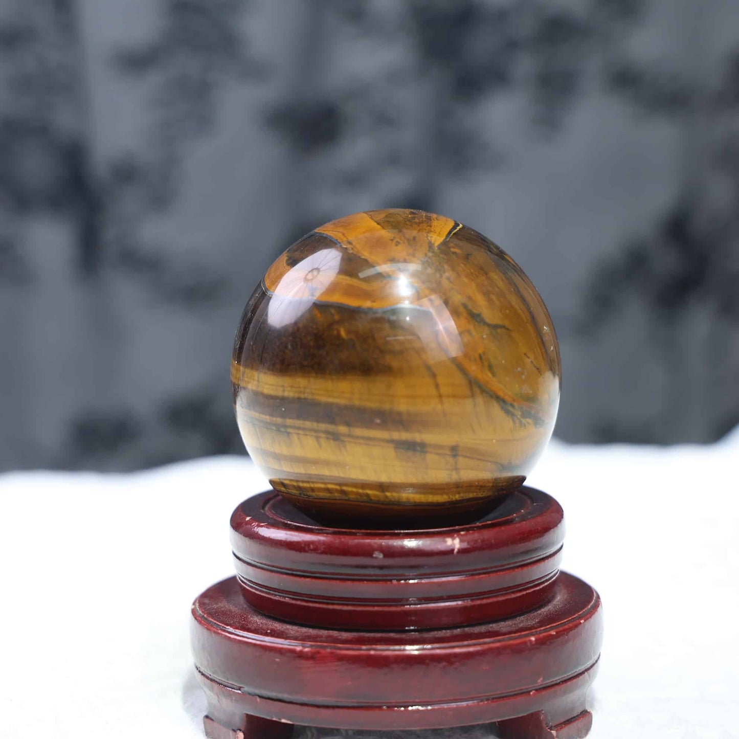 Yellow Tiger Eye Sphere