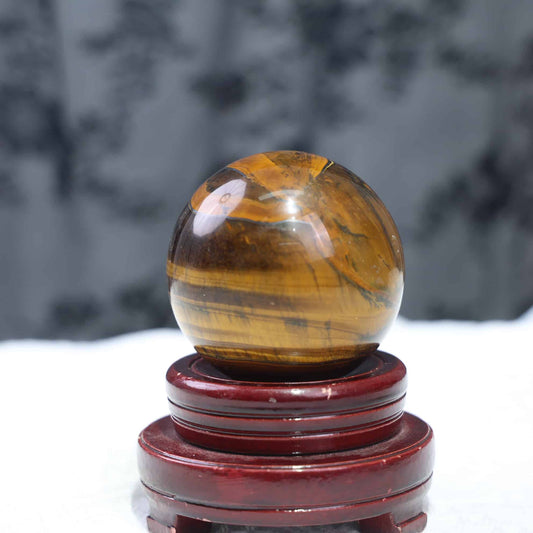 Yellow Tiger Eye Sphere