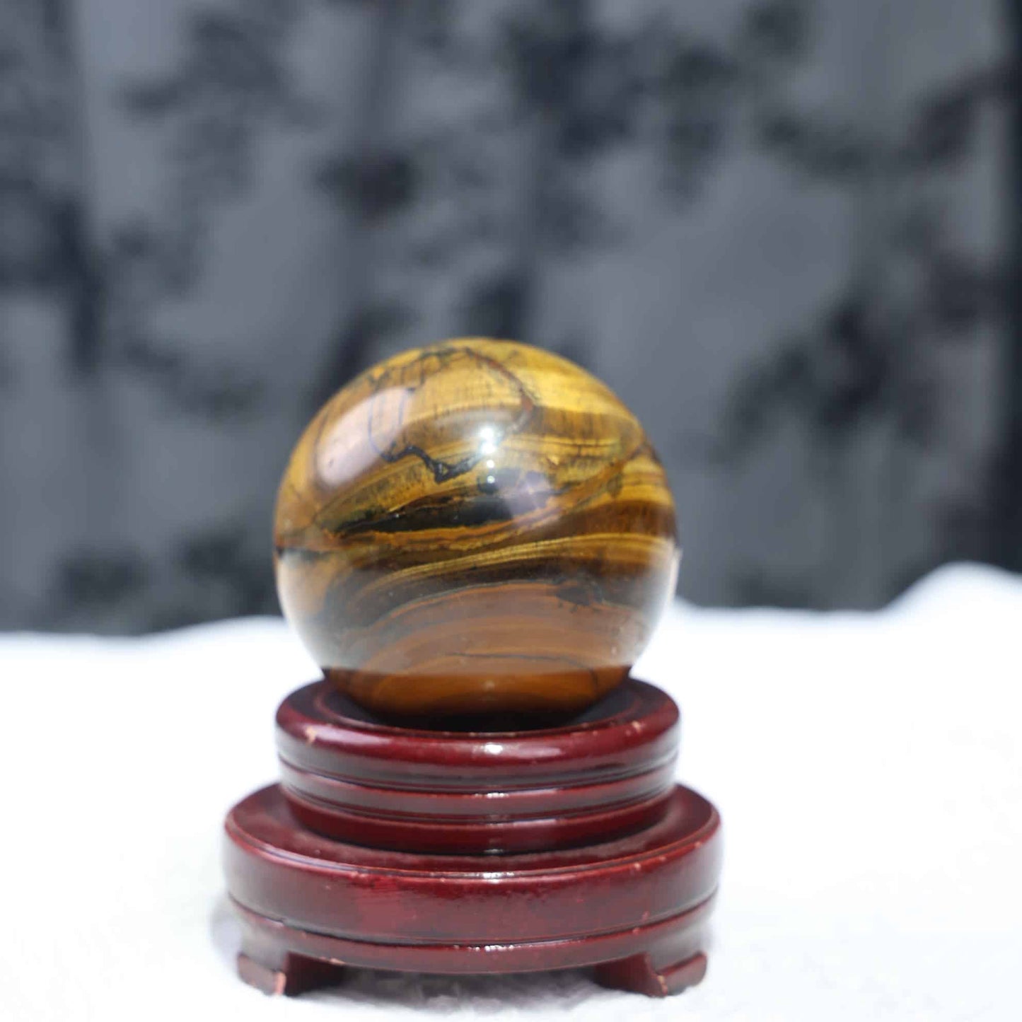 Yellow Tiger Eye Sphere