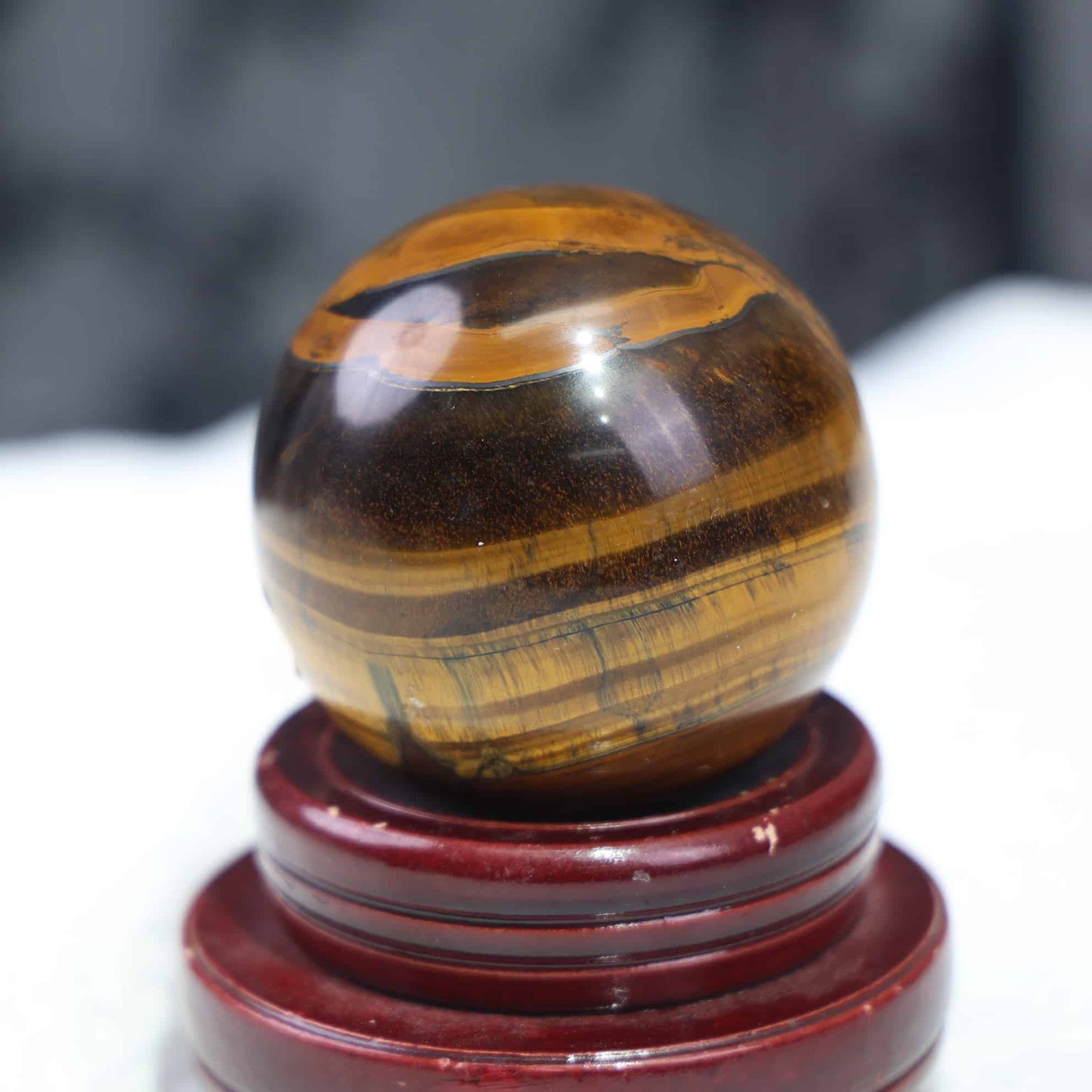 Yellow Tiger Eye Sphere