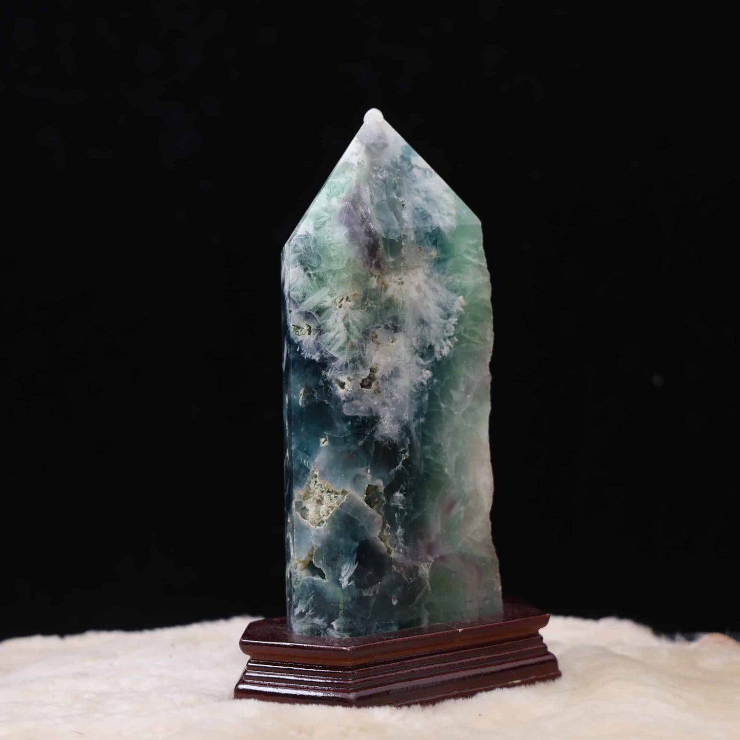 Rainbow Fluorite Tower #5