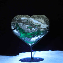 Volcano Agate Heart #74