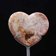 Pink Amethyst Heart #82