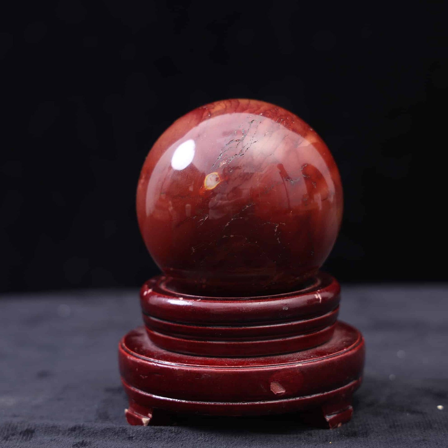 Mookite Jasper Sphere