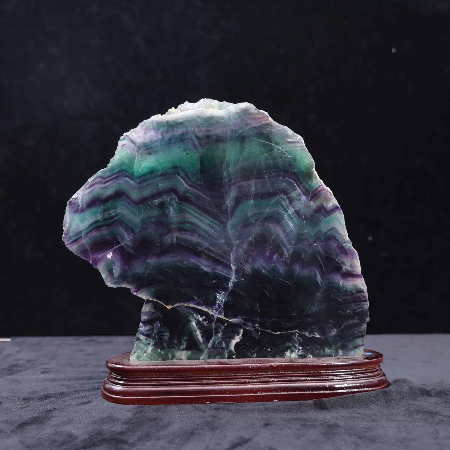 Rainbow Fluorite Slab