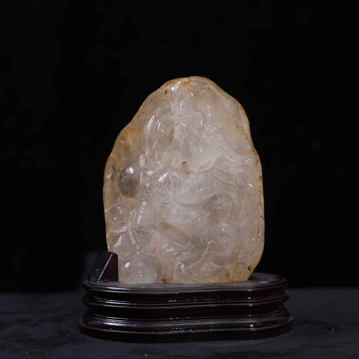 Clear Quartz Dragon #54