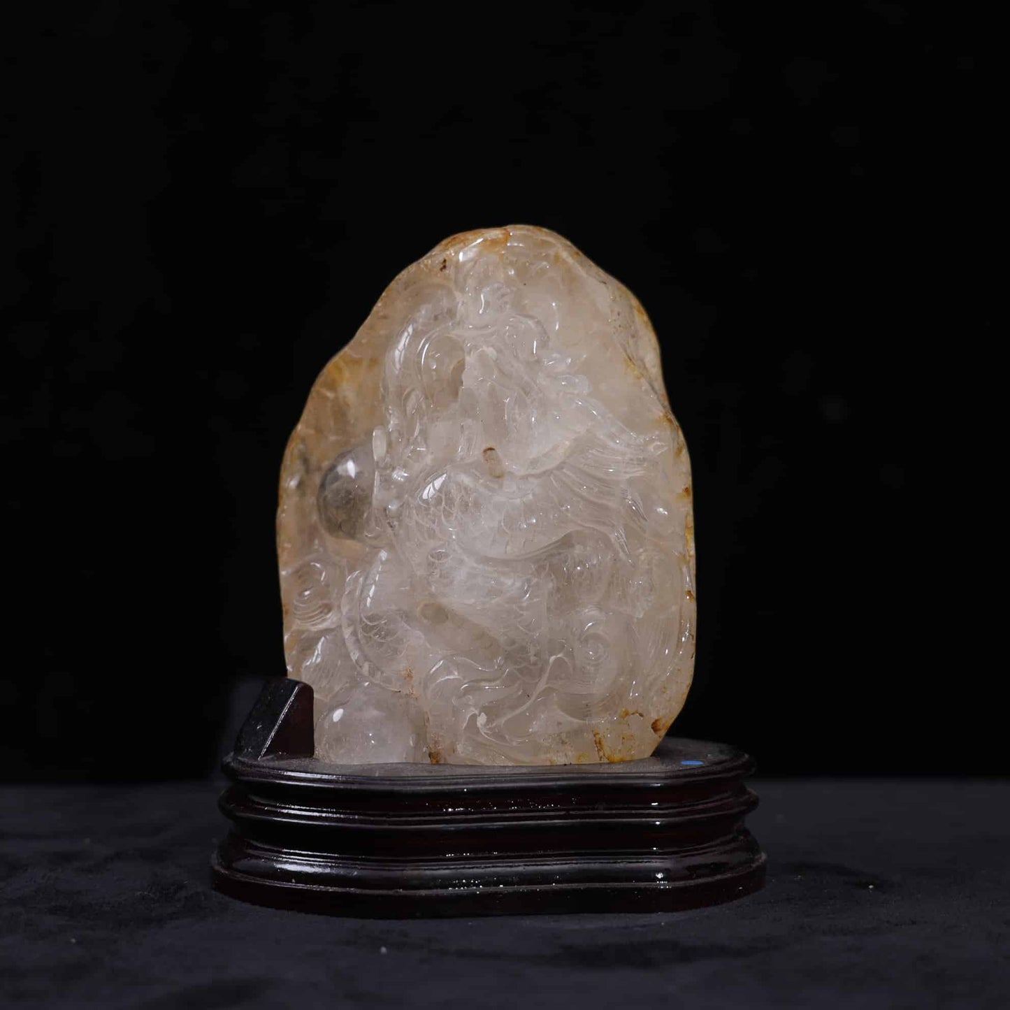 Clear Quartz Dragon #54
