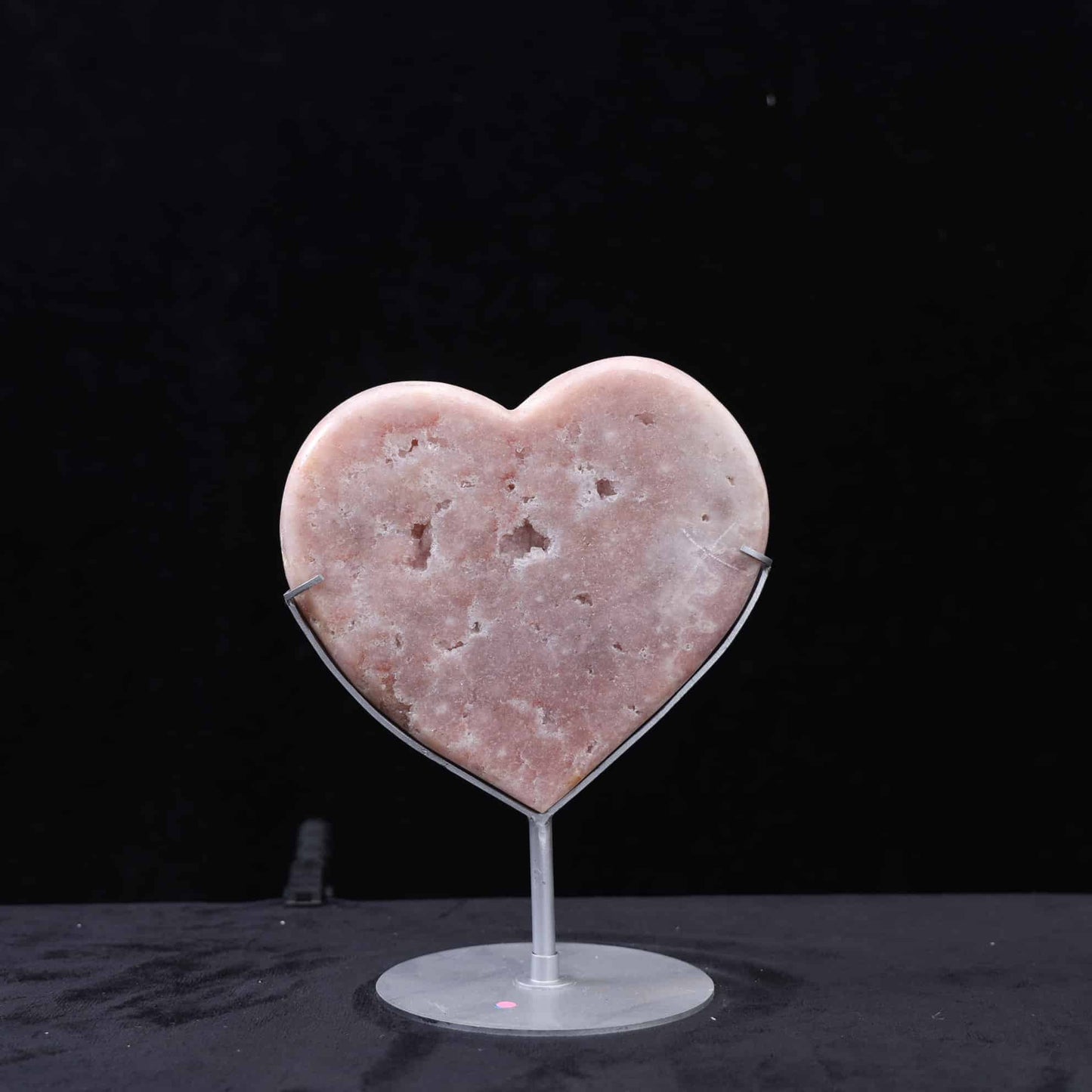 Pink Amethyst Heart #93