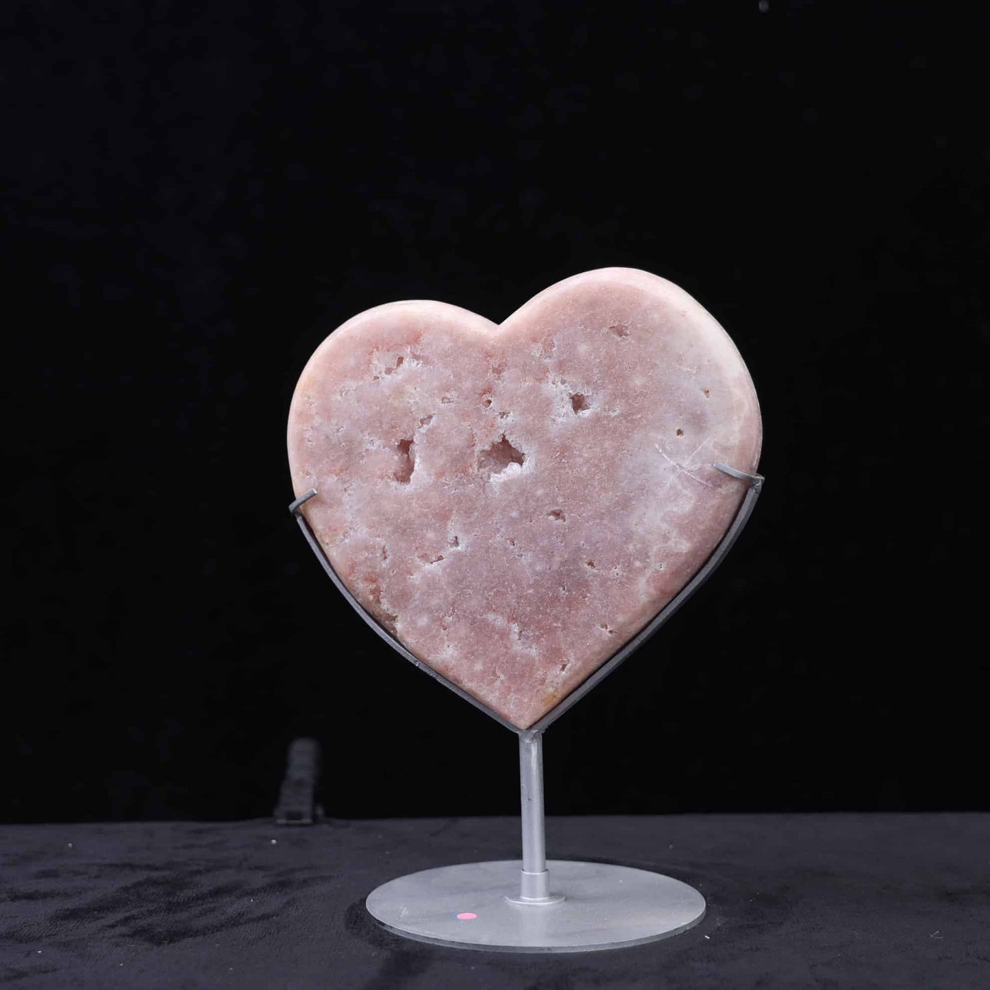 Pink Amethyst Heart #93