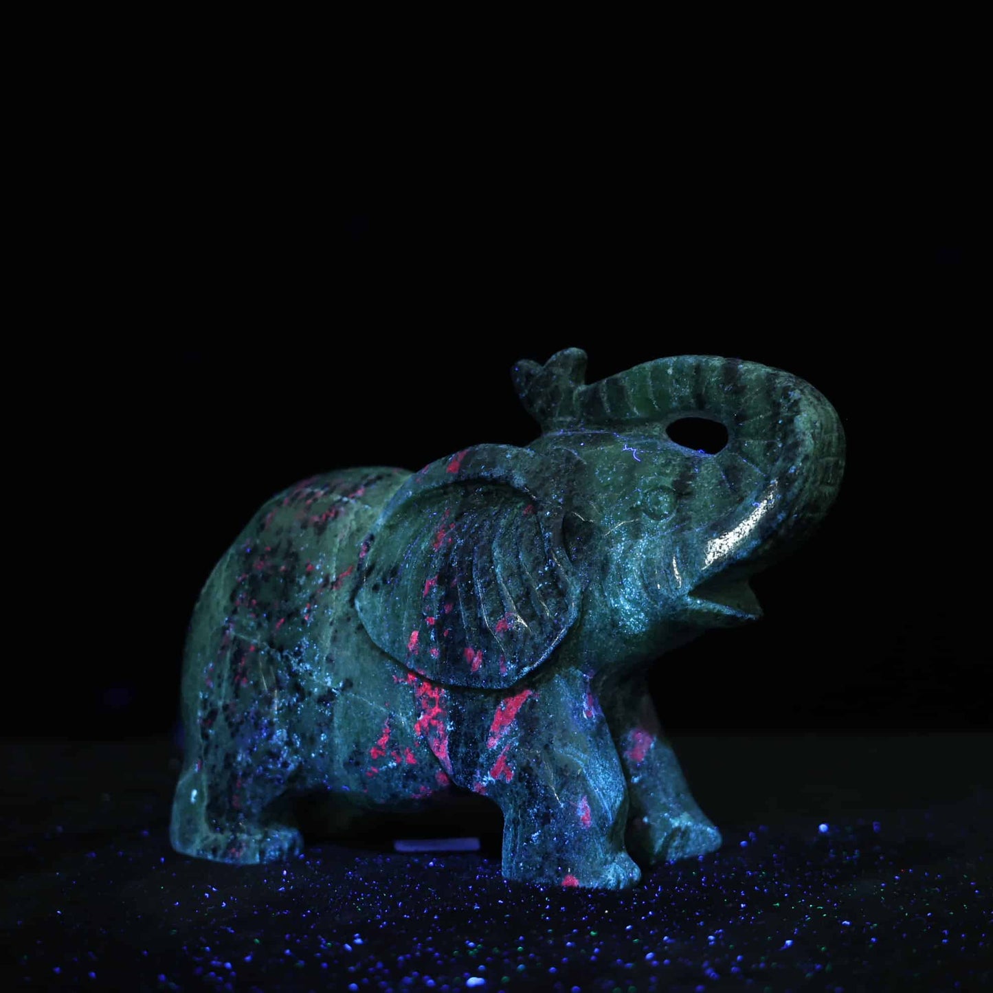 Ruby Zoisite Elephant #6