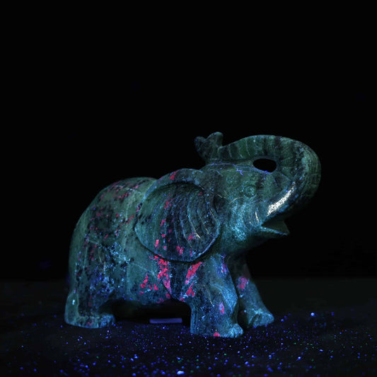 Ruby Zoisite Elephant