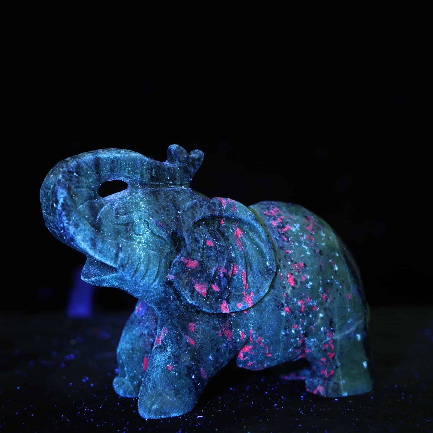 Ruby Zoisite Elephant #6