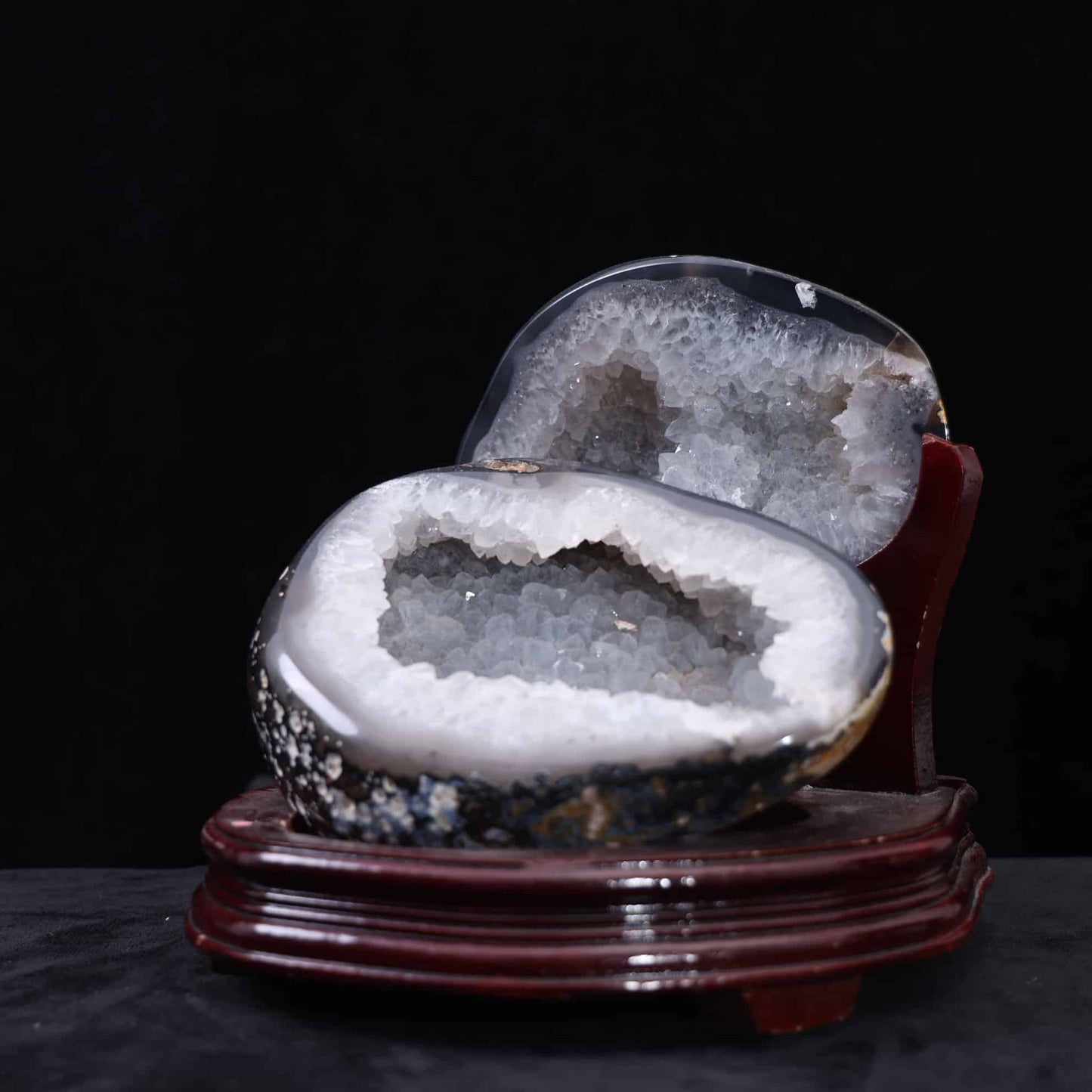 Druzy Agate Treasure Bowl #96