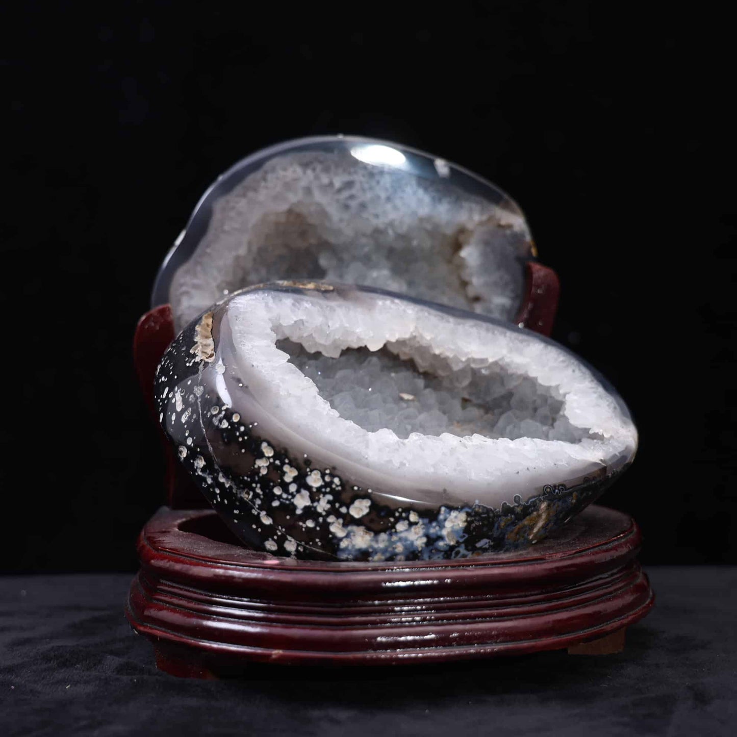 Druzy Agate Treasure Bowl #96