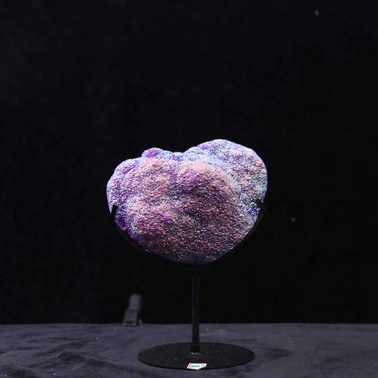 Aura Quartz Heart Shape