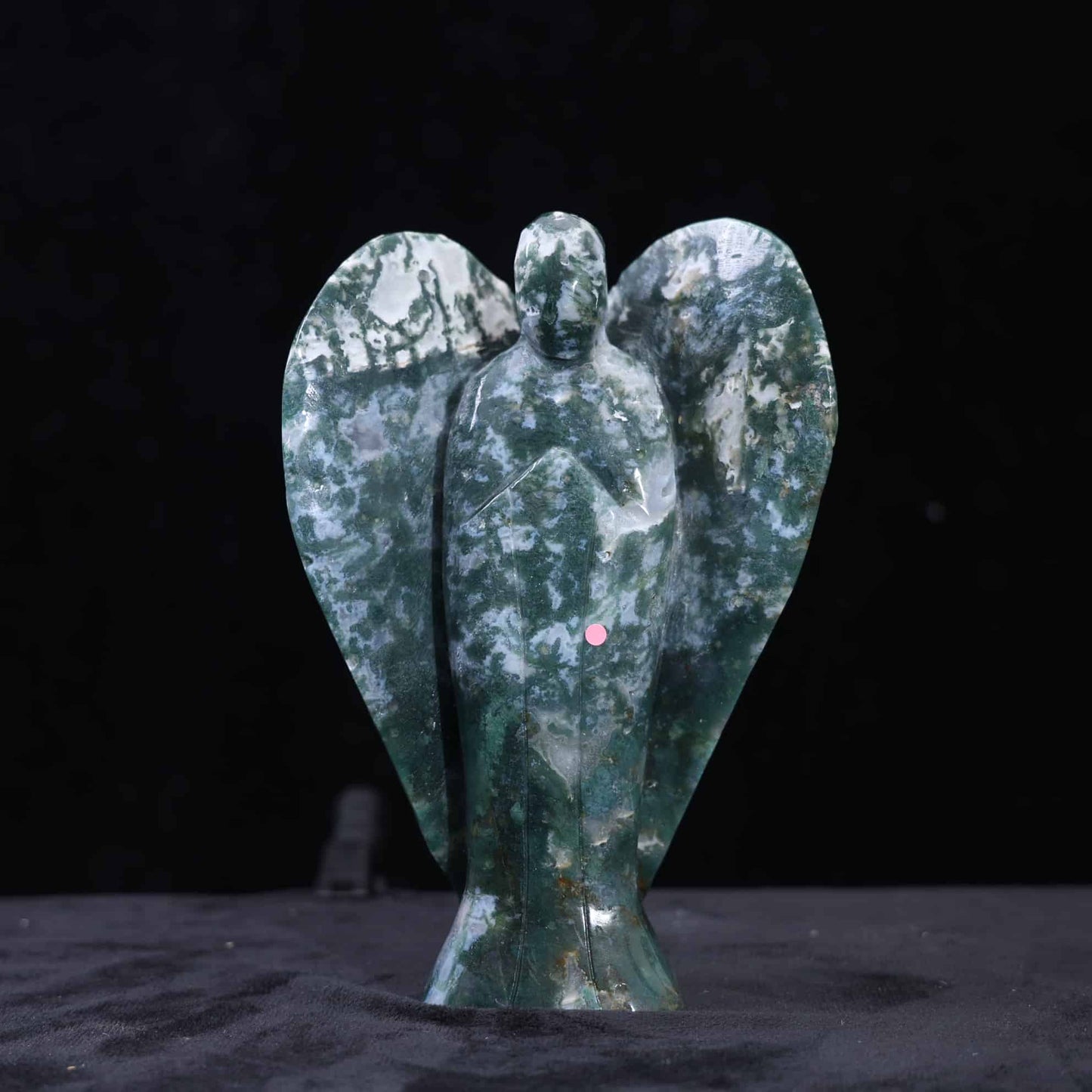Moss Agate Angel