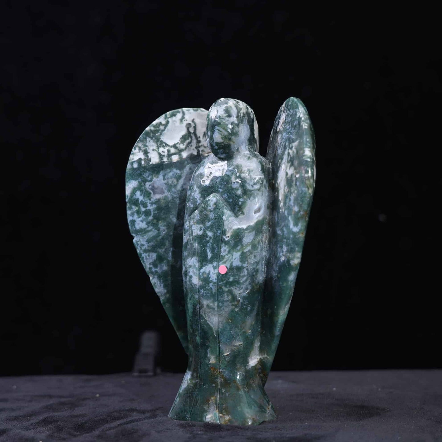Moss Agate Angel