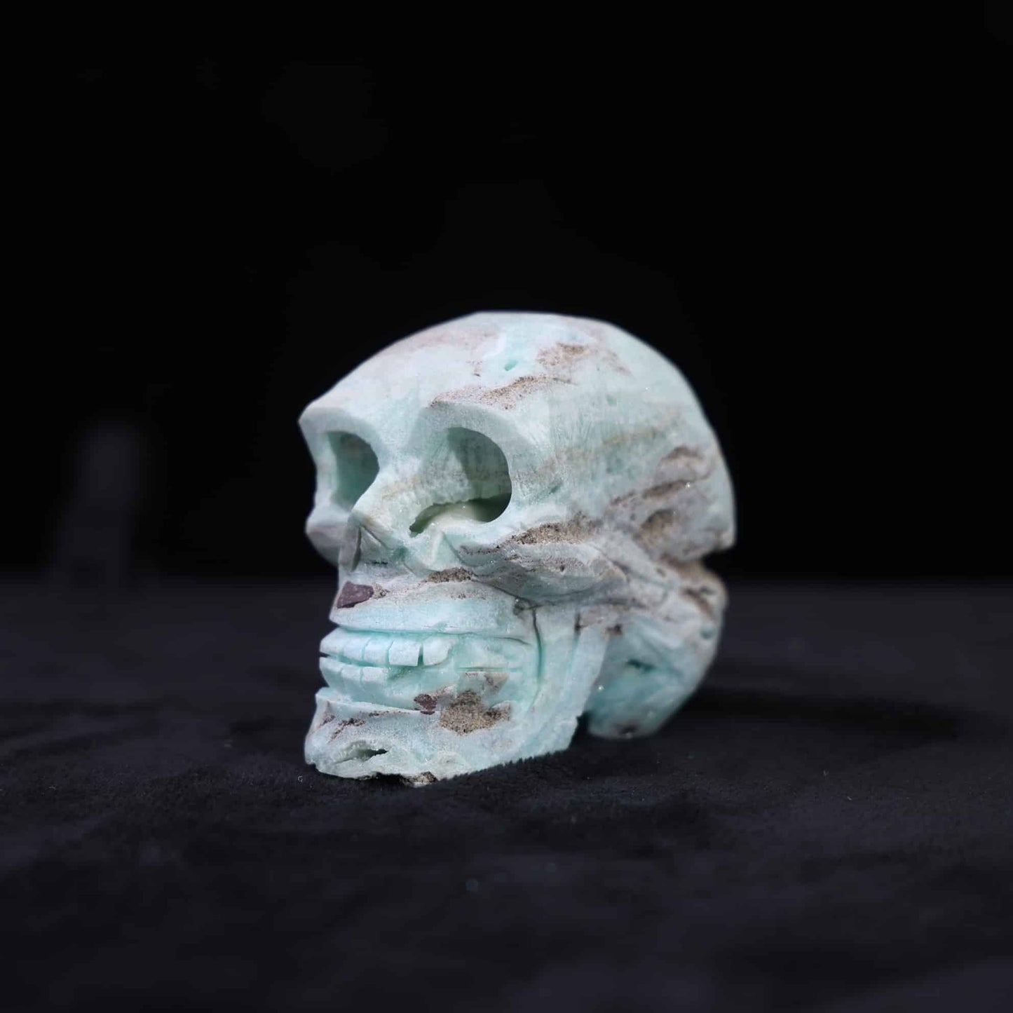 Hemimorphite Skull #70