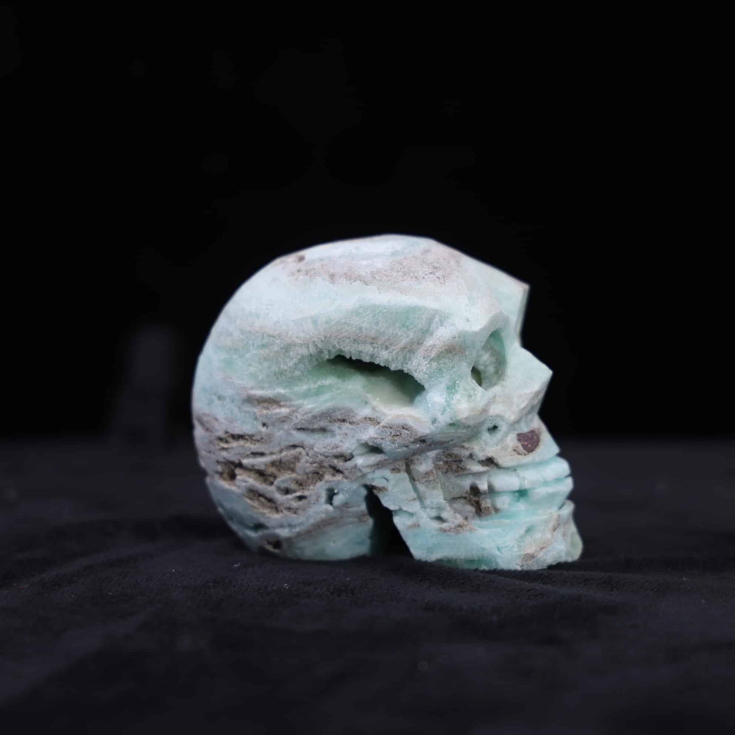 Hemimorphite Skull #70