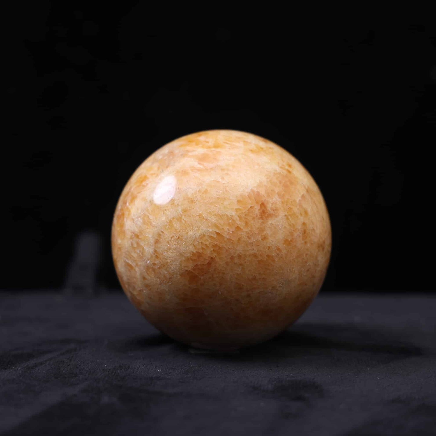 Honey Calcite Sphere