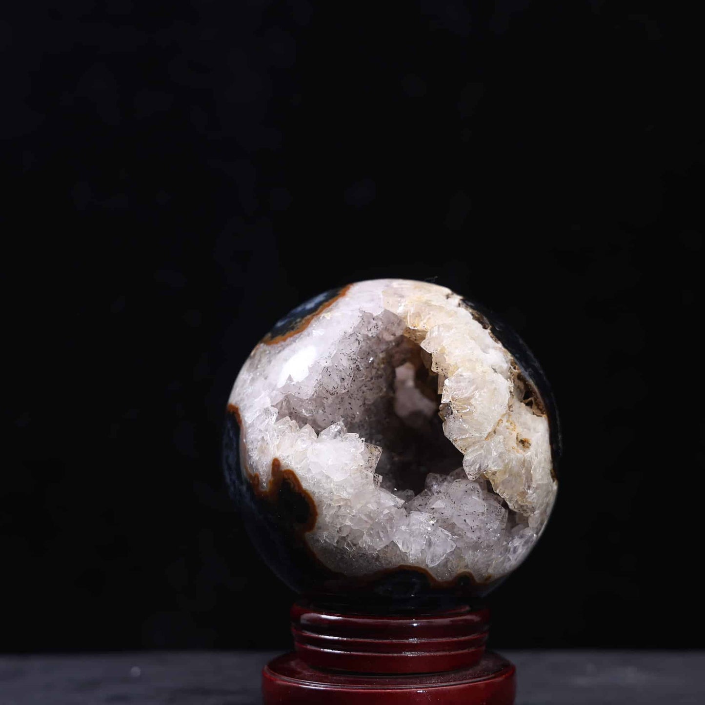 Druzy Agate Sphere