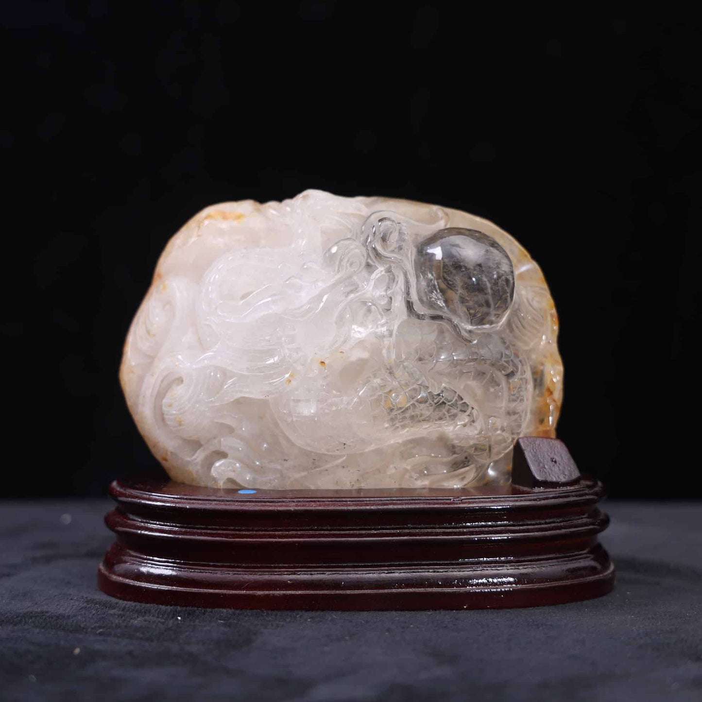 Clear Quartz Dragon #16