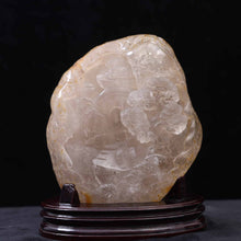 Clear Quartz Landscape Carving