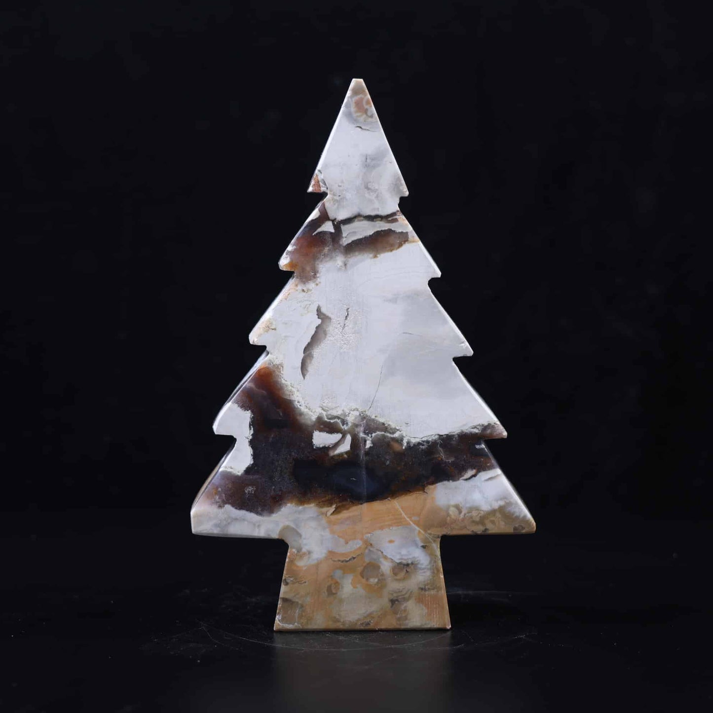 Volcano Agate Christmas Tree #77