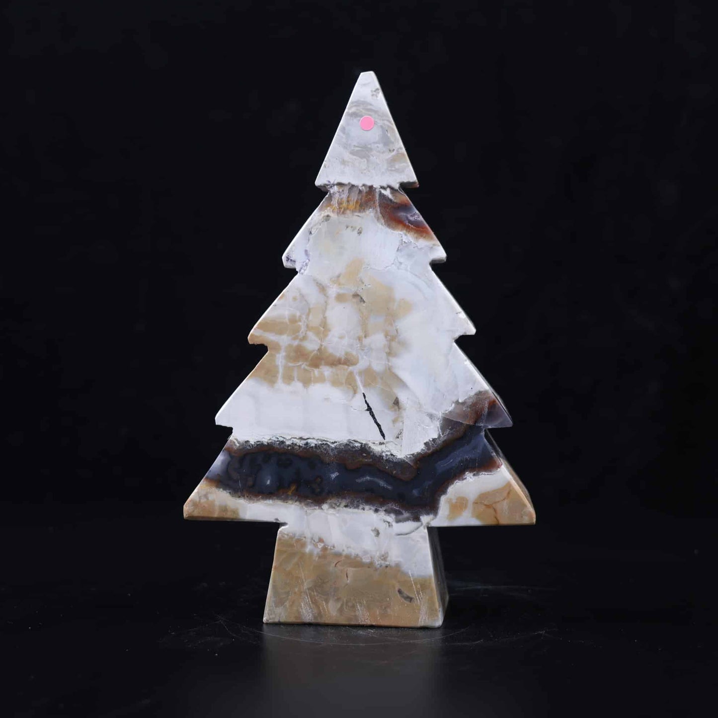 Volcano Agate Christmas Tree