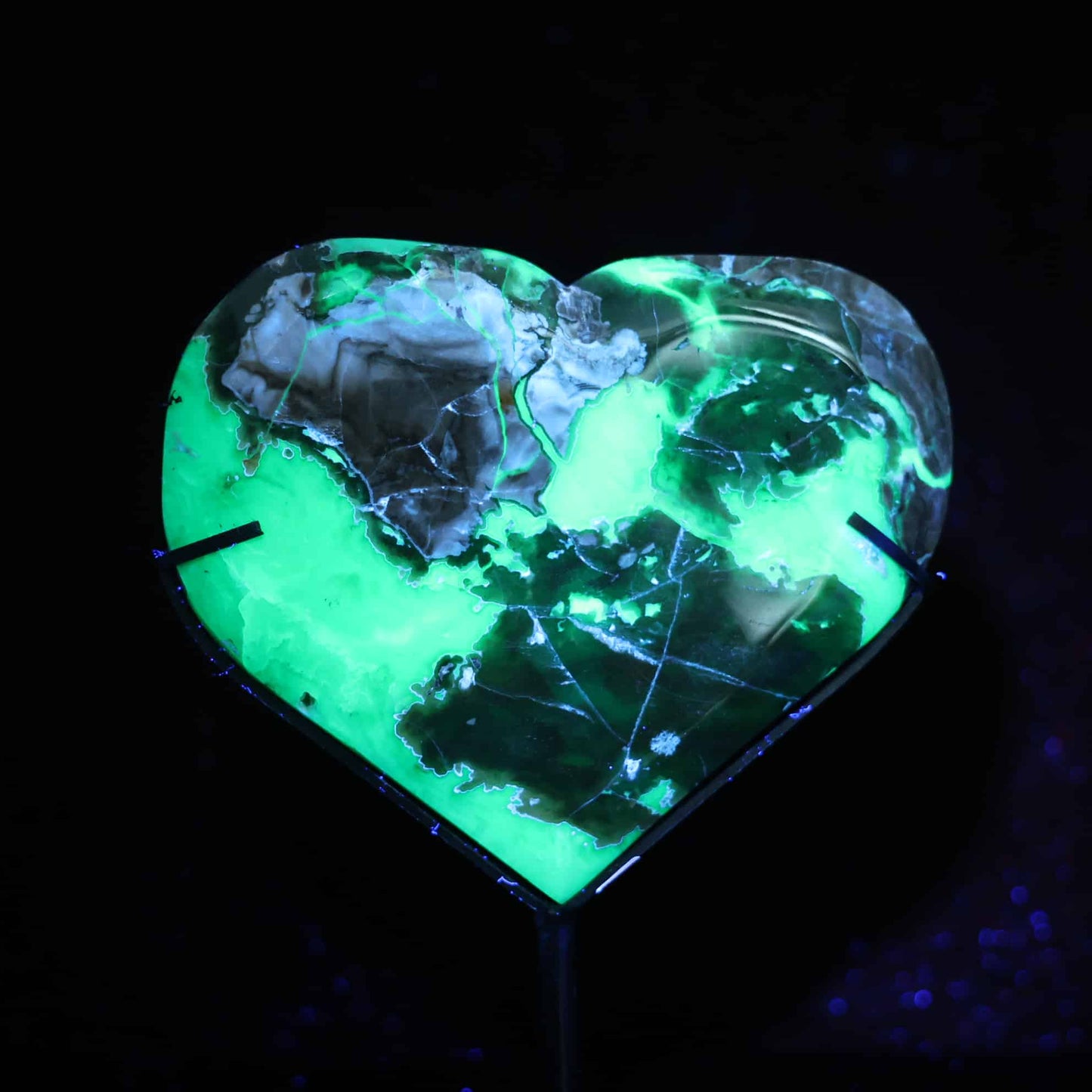 Volcano Agate Heart #99