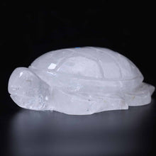 Clear Quartz Turtle