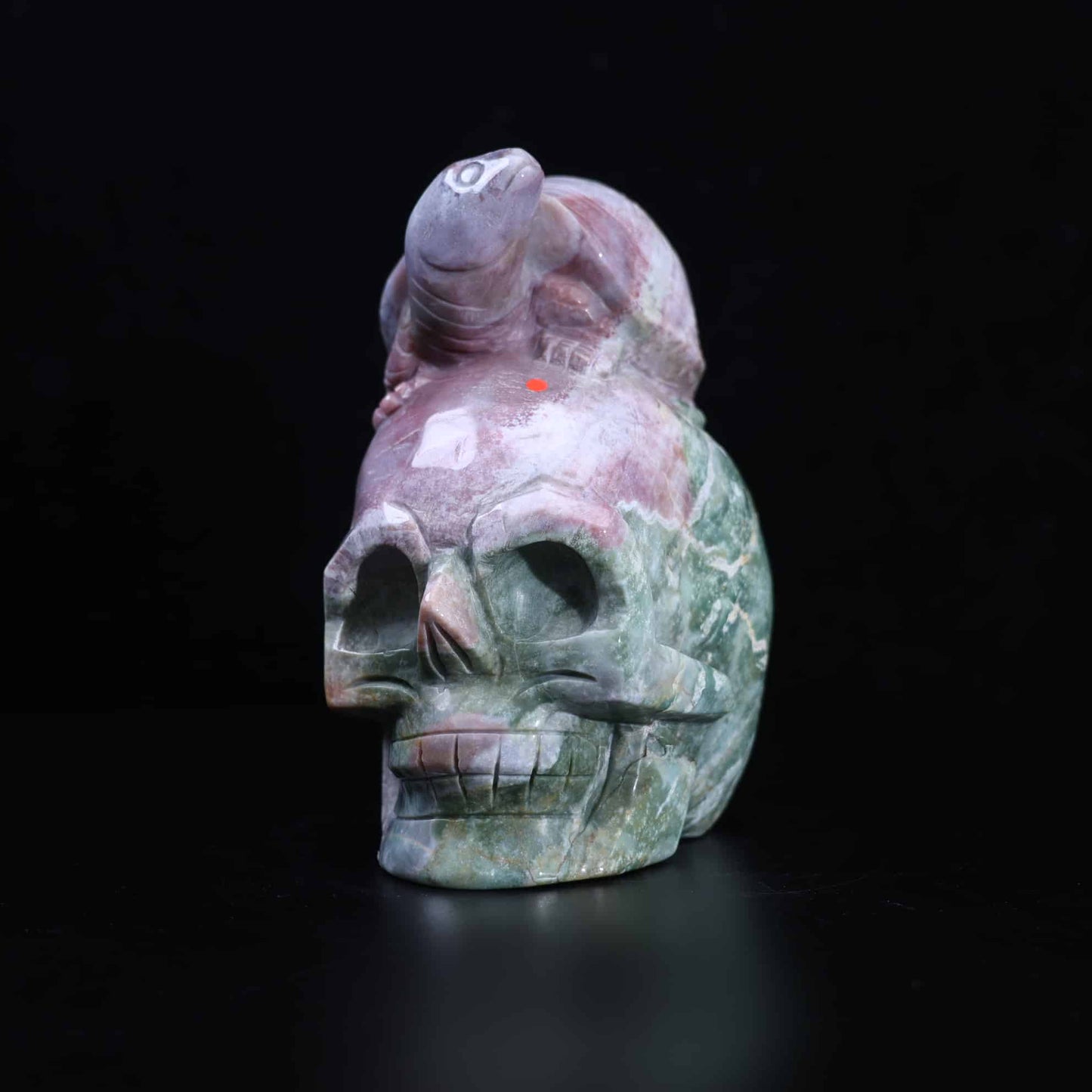 Ocean Jasper Skull #7