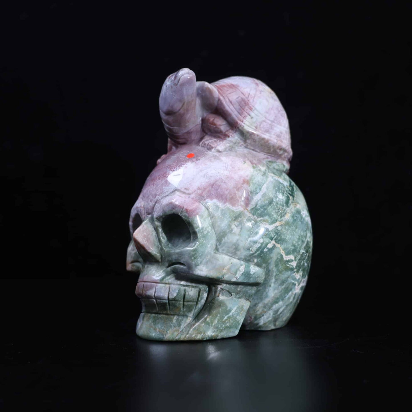 Ocean Jasper Skull #7