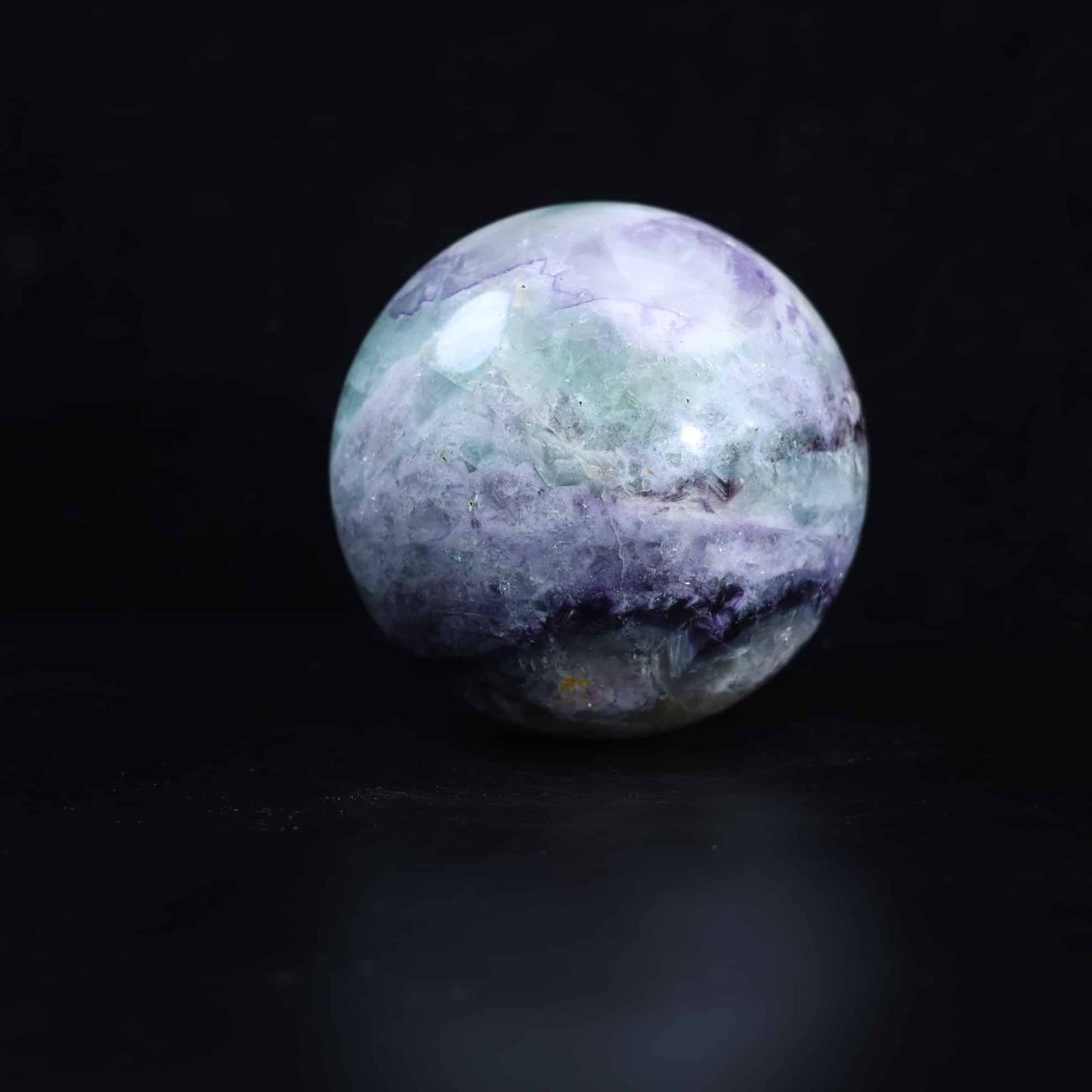 Rainbow Fluorite Sphere