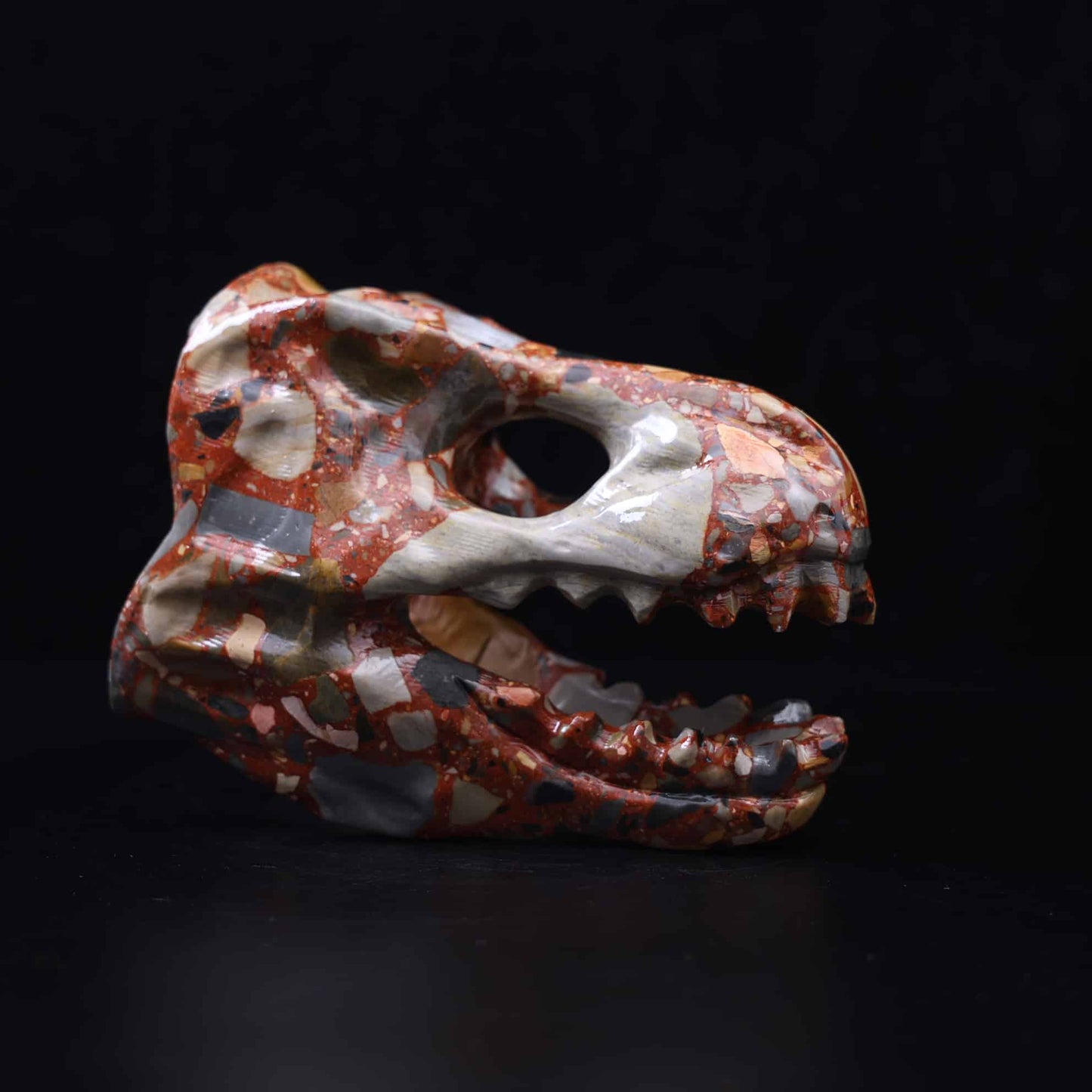 Nongken Jade Dinosaur Skull #9