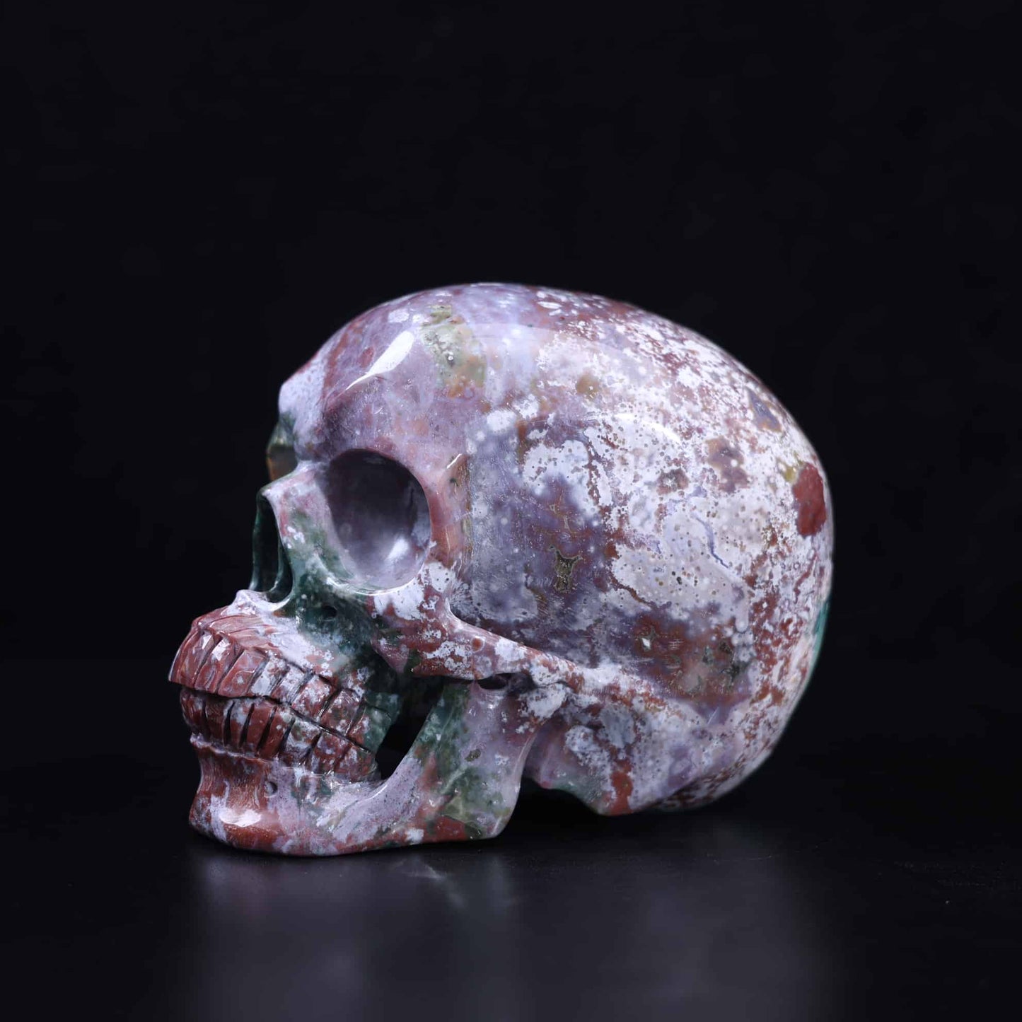 Ocean Jasper Skull #39