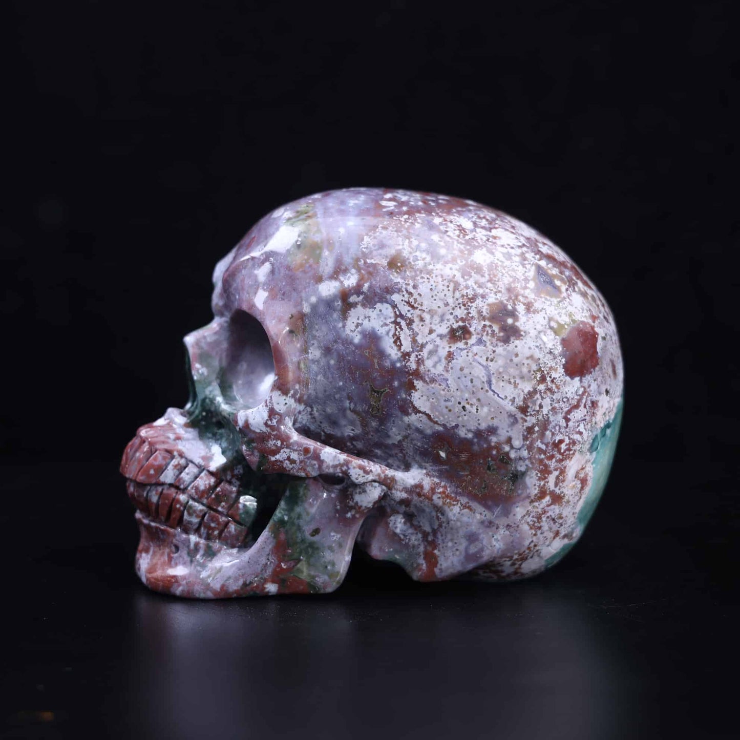 Ocean Jasper Skull #39