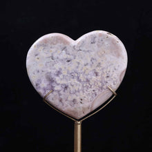 Pink Amethyst Heart #19