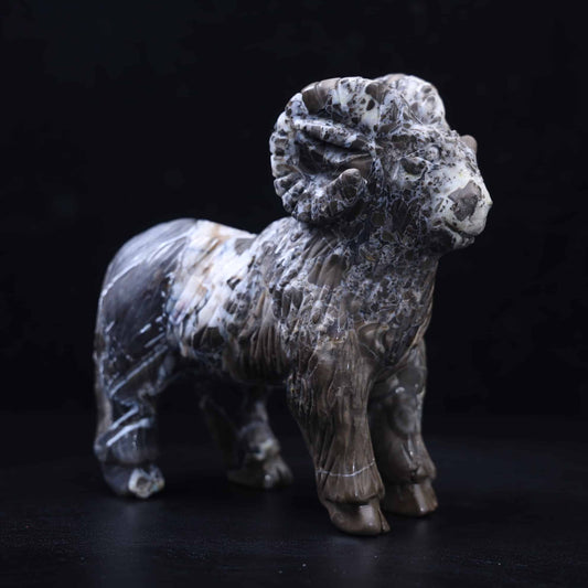 Volcano Agate Goat