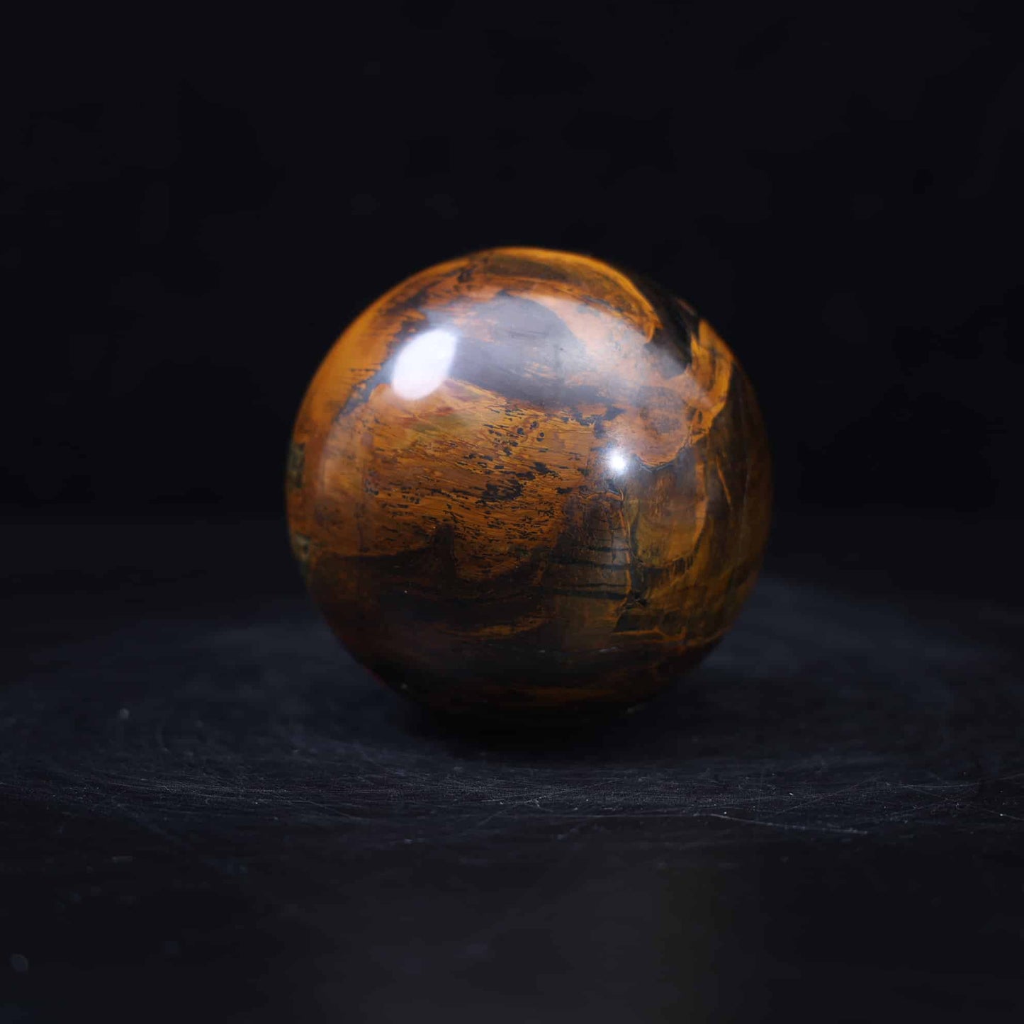 Tiger Eye Sphere