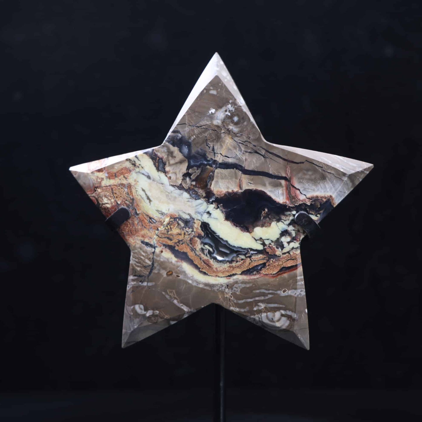 Volcano Agate Star #58