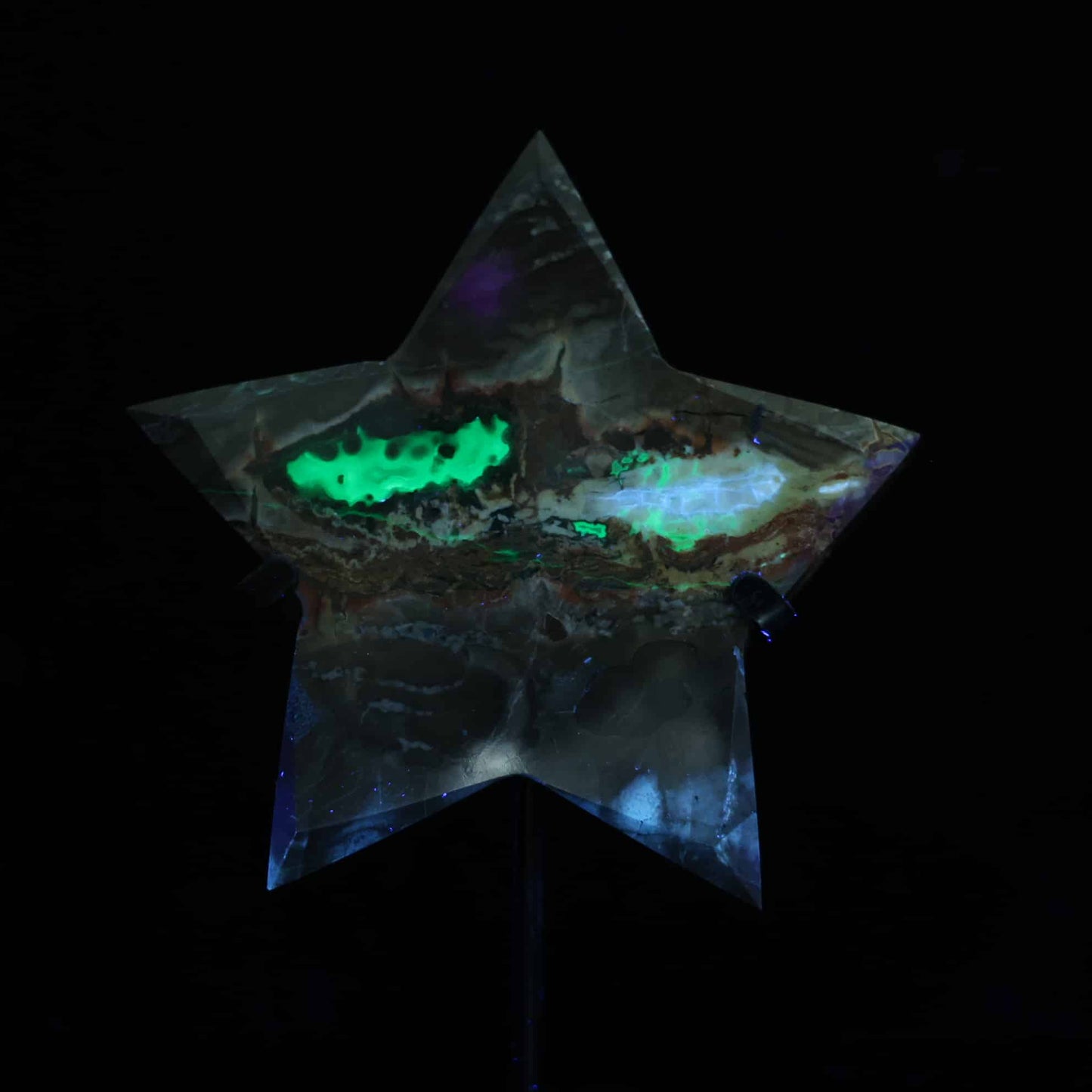 Volcano Agate Star #58