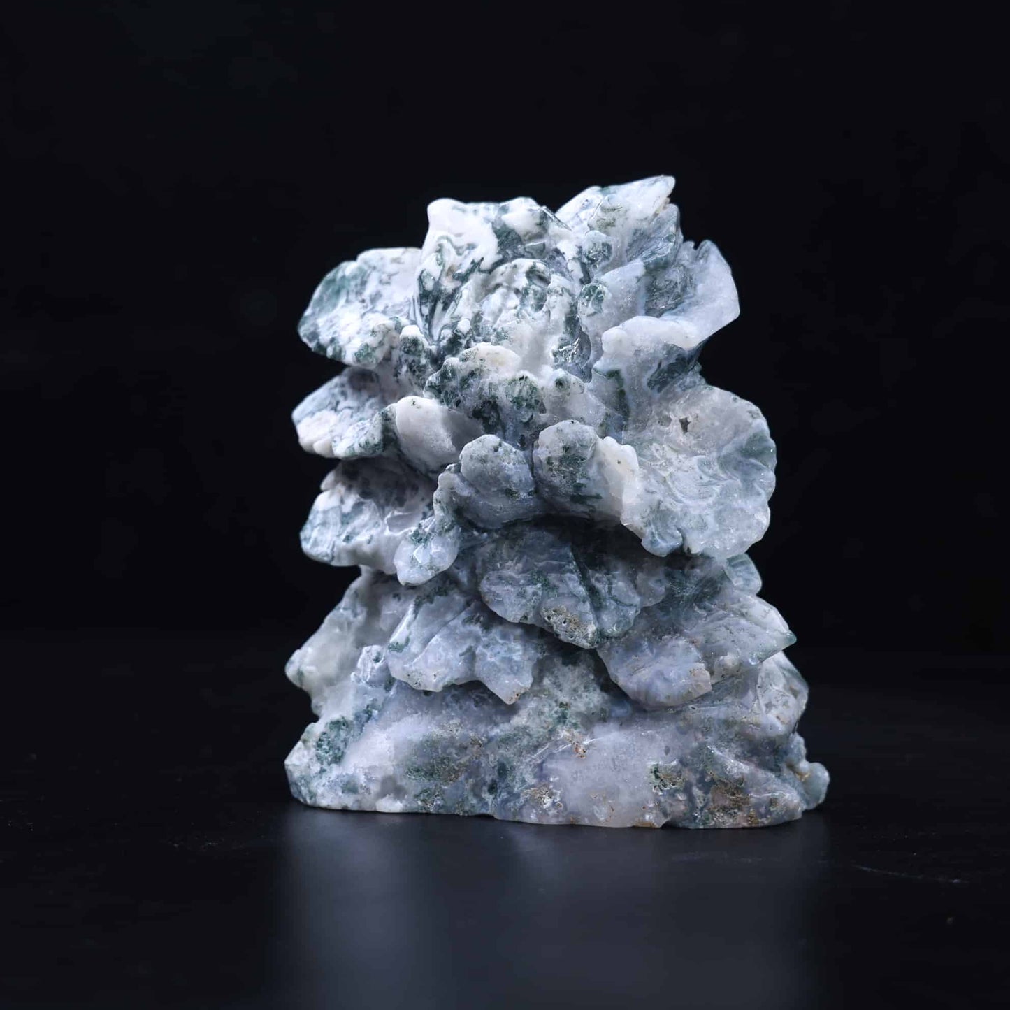 Moss Agate Flower #31