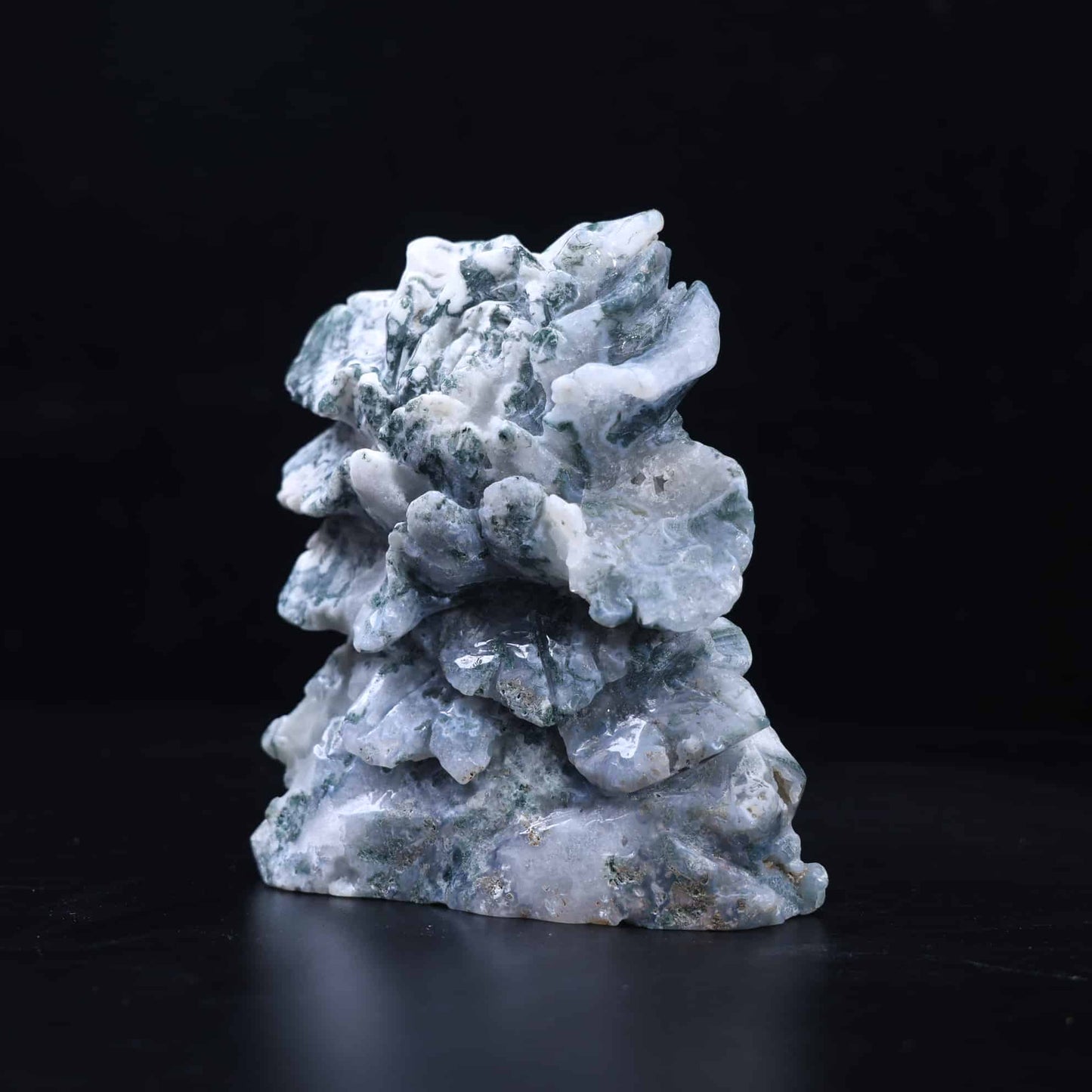 Moss Agate Flower #31